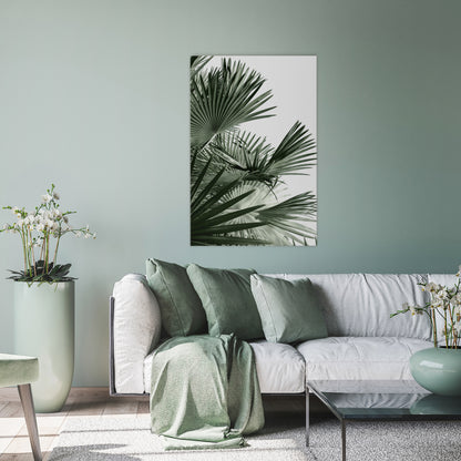 PALM PARADISE DANCE Stampa su tela verticale