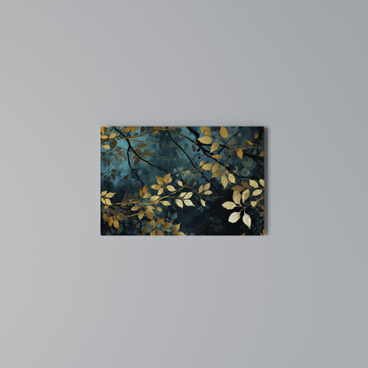 LUSH TURQUOISE Stampa su tela orizzontale