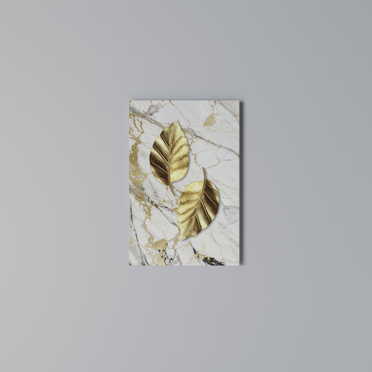 MARBLE MEETS NATURE Stampa su Tela Verticale