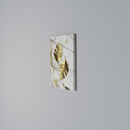 MARBLE MEETS NATURE Stampa su Tela Verticale