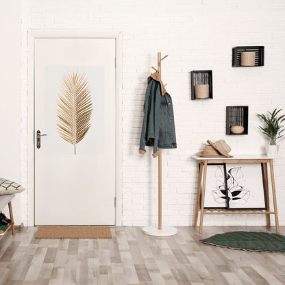 GOLDEN PALM ELEGANCE Poster verticale staccabile e attaccabile
