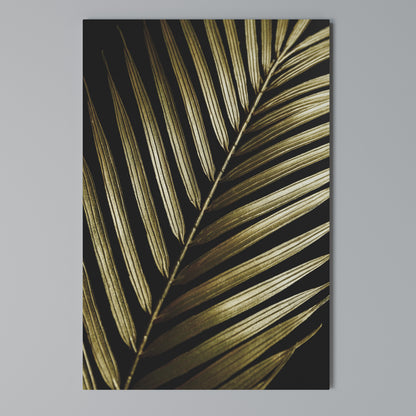 TWILIGHT PALM LIGHT Stampa su Tela Verticale