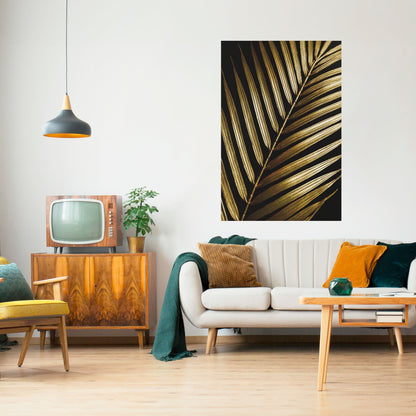 Poster verticale staccabile e attaccabile TWILIGHT PALM LIGHT