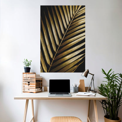 Poster verticale staccabile e attaccabile TWILIGHT PALM LIGHT