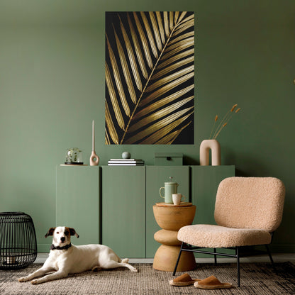 Poster verticale staccabile e attaccabile TWILIGHT PALM LIGHT
