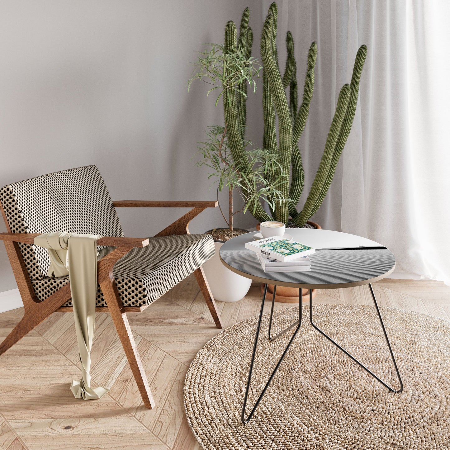 Tavolino da caffè grande SAND INFINITY