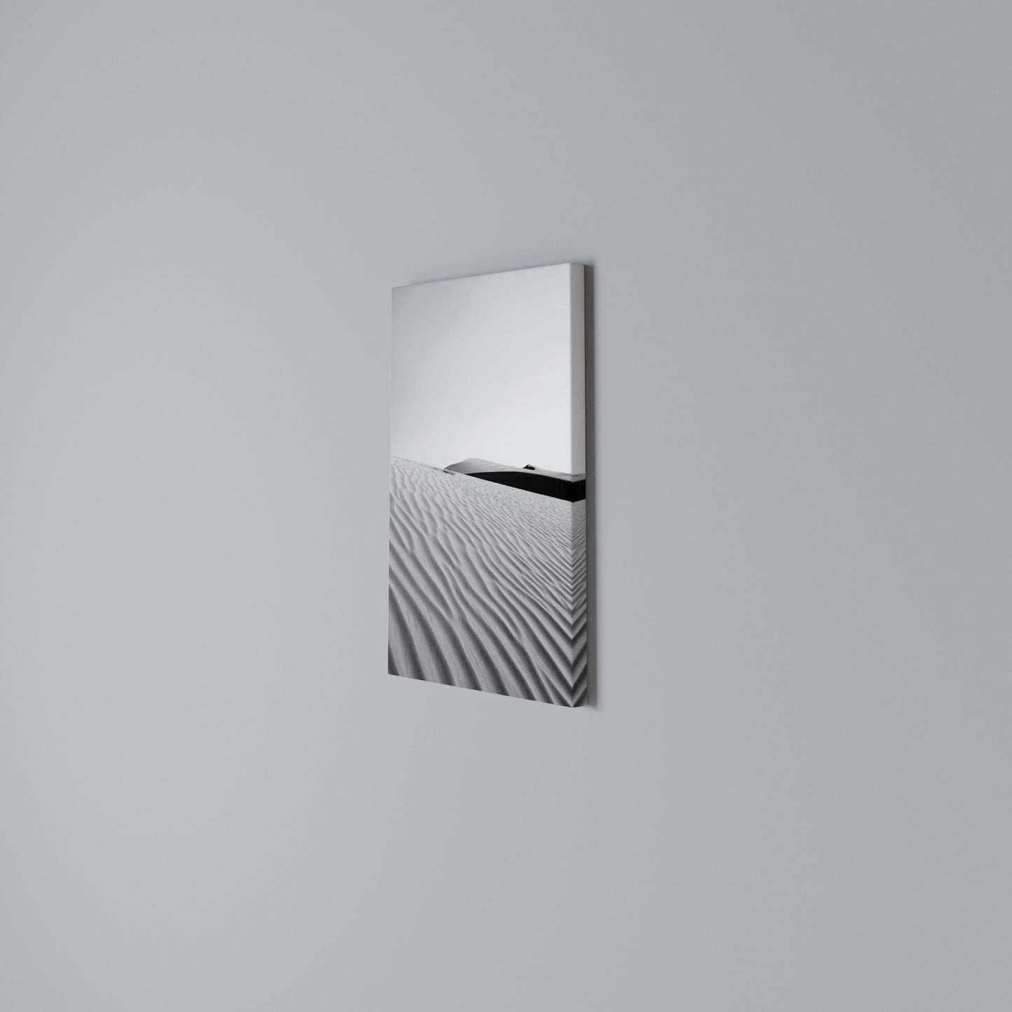 SAND INFINITY Vertical Canvas Print