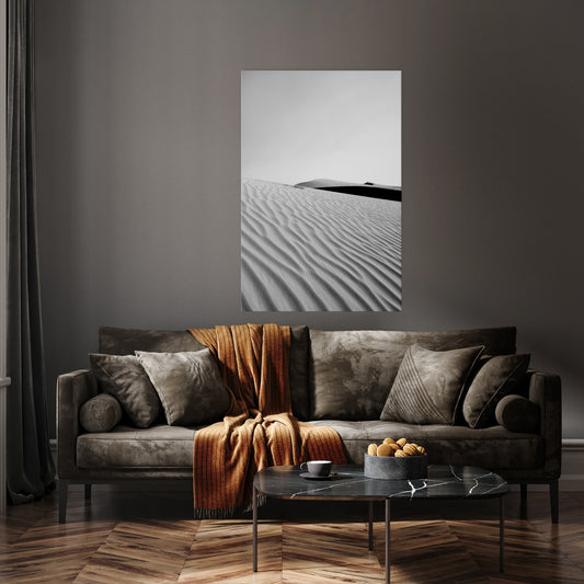 SAND INFINITY Vertical Canvas Print