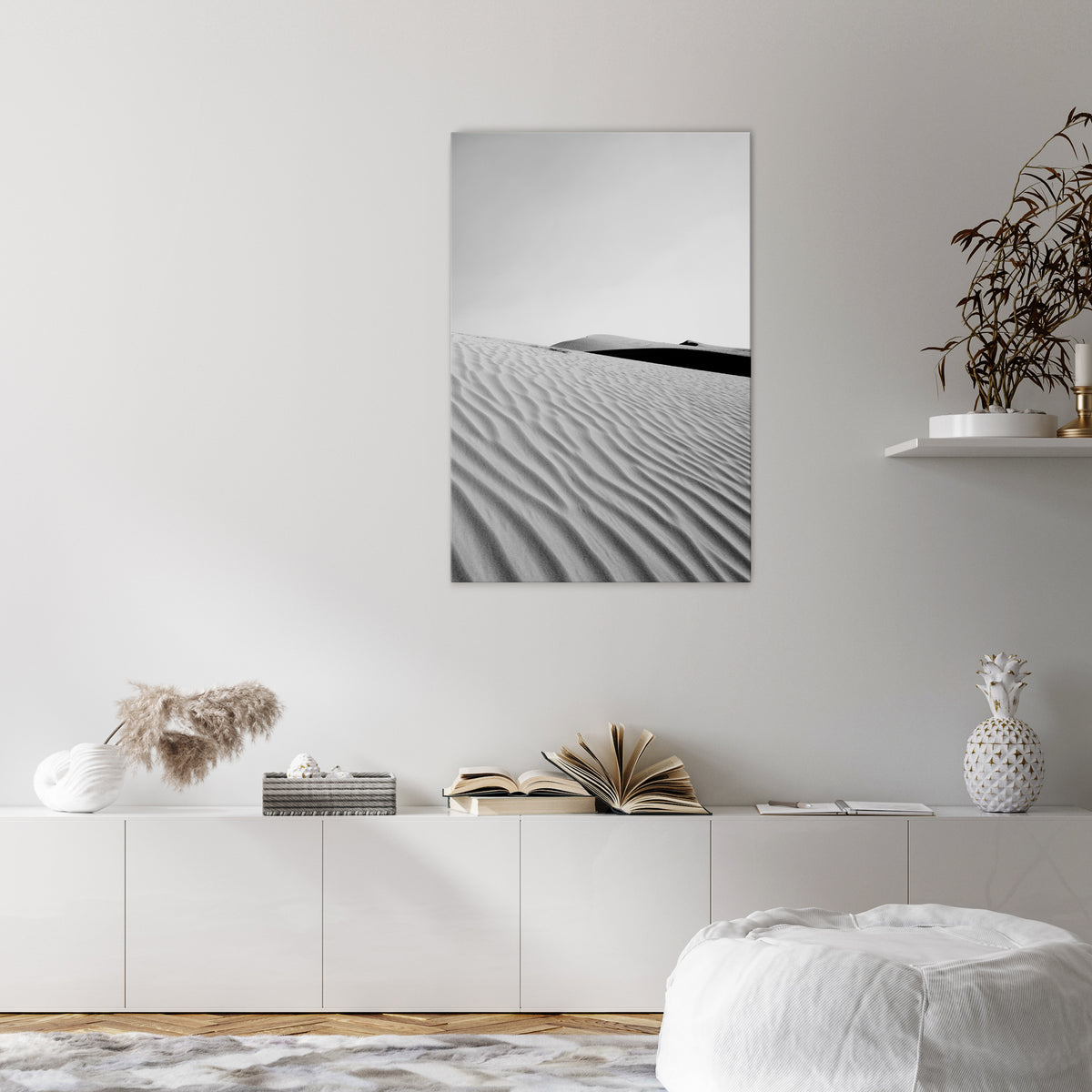 SAND INFINITY Stampa su tela verticale