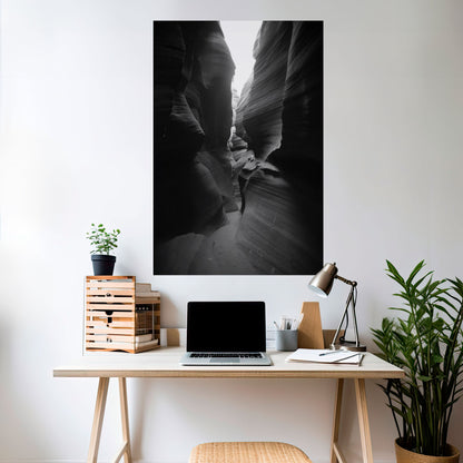 Poster verticale staccabile e attaccabile TIME'S WISPERING CANYON