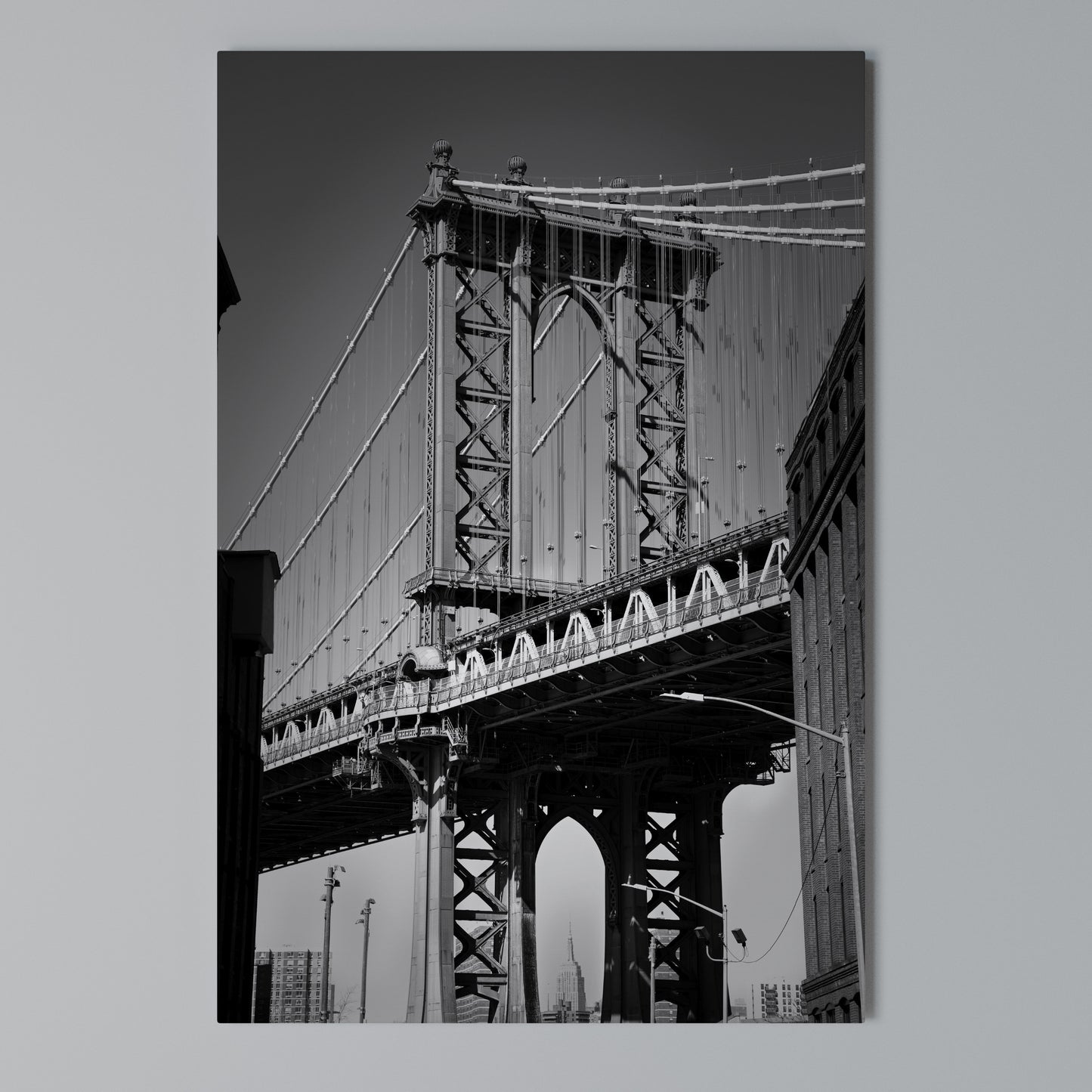 TIMELESS BRIDGE TALES Stampa su Tela Verticale
