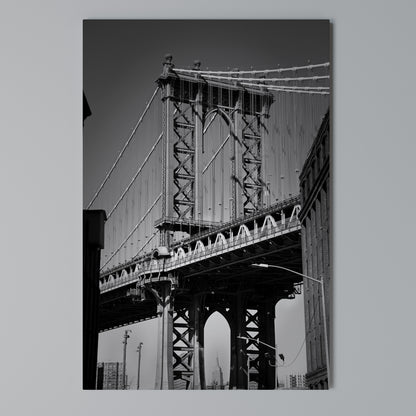 TIMELESS BRIDGE TALES Stampa su Tela Verticale