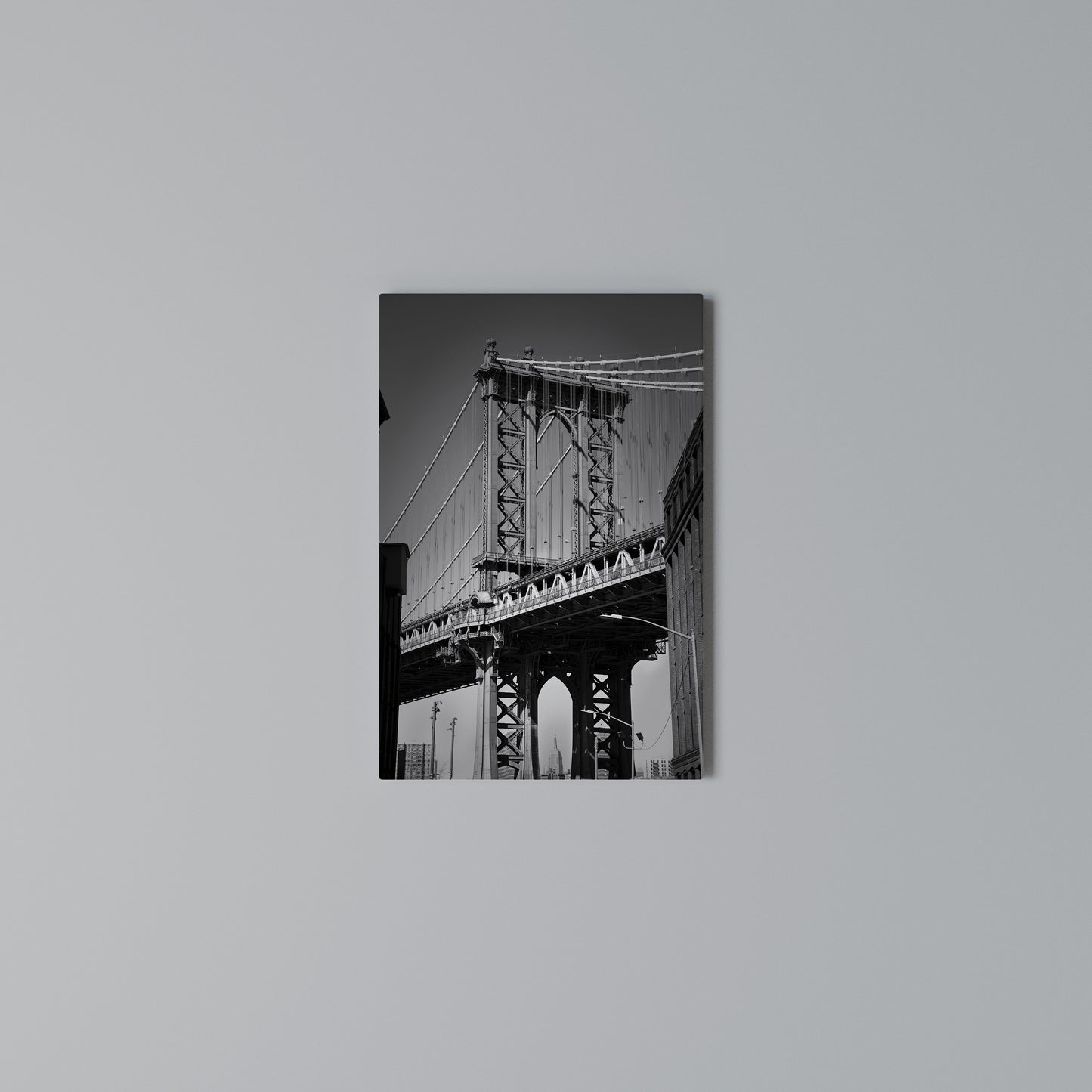 TIMELESS BRIDGE TALES Stampa su Tela Verticale