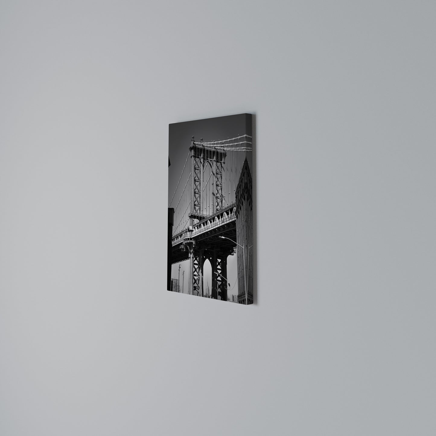 TIMELESS BRIDGE TALES Stampa su Tela Verticale