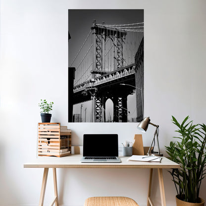 STORIE DI PONTI SENZA TEMPO Poster verticale staccabile e attaccabile