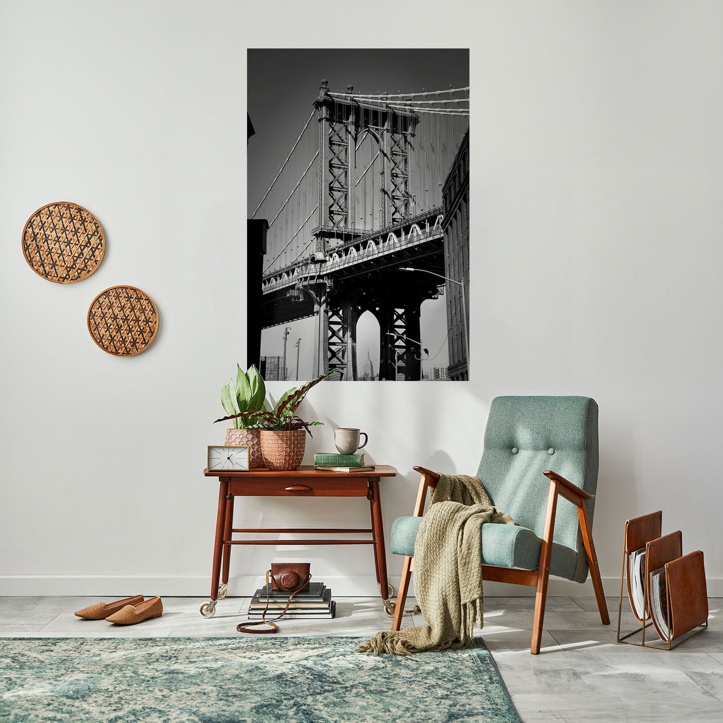 STORIE DI PONTI SENZA TEMPO Poster verticale staccabile e attaccabile