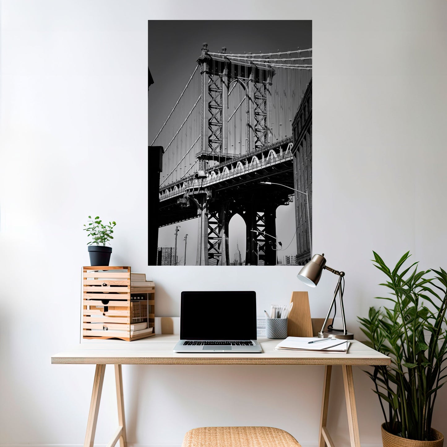 STORIE DI PONTI SENZA TEMPO Poster verticale staccabile e attaccabile