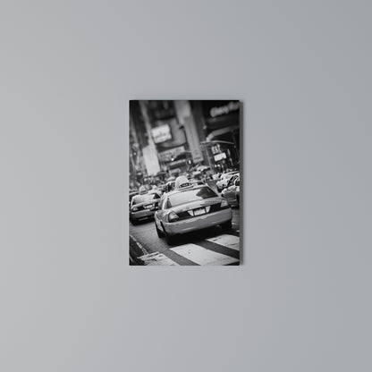 TIMELESS TAXI TALES Stampa su Tela Verticale