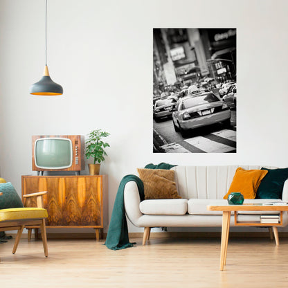 STORIE DI TAXI SENZA TEMPO Poster verticale staccabile e attaccabile