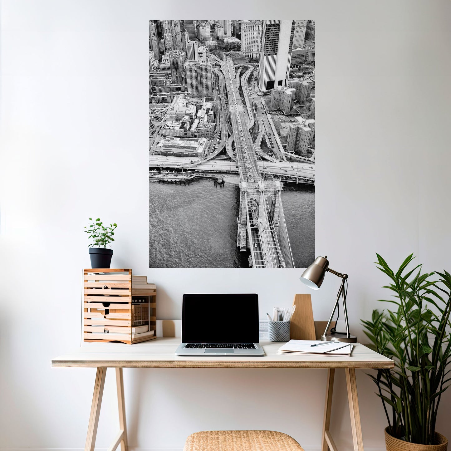 Poster verticale METROPOLITAN MAZE DANCE staccabile e attaccabile