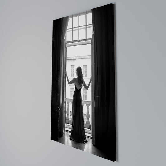 WINDOW TO WONDERS Vertical Canvas Print