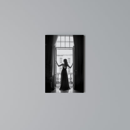 WINDOW TO WONDERS Stampa su Tela Verticale