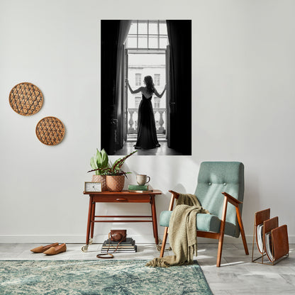 WINDOW TO WONDERS Poster verticale staccabile e attaccabile