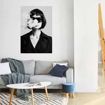 Poster verticale SMOKY BELLE stacca e attacca