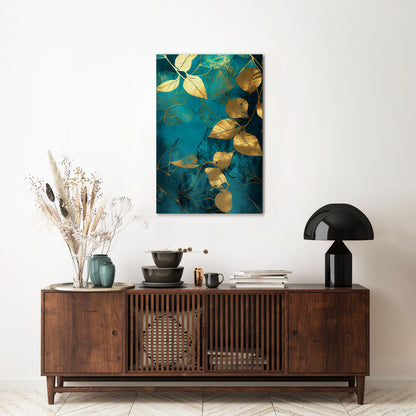 FOLIAGE FANTASIA Vertical Canvas Print