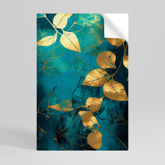 FOLIAGE FANTASIA Poster verticale staccabile e attaccabile