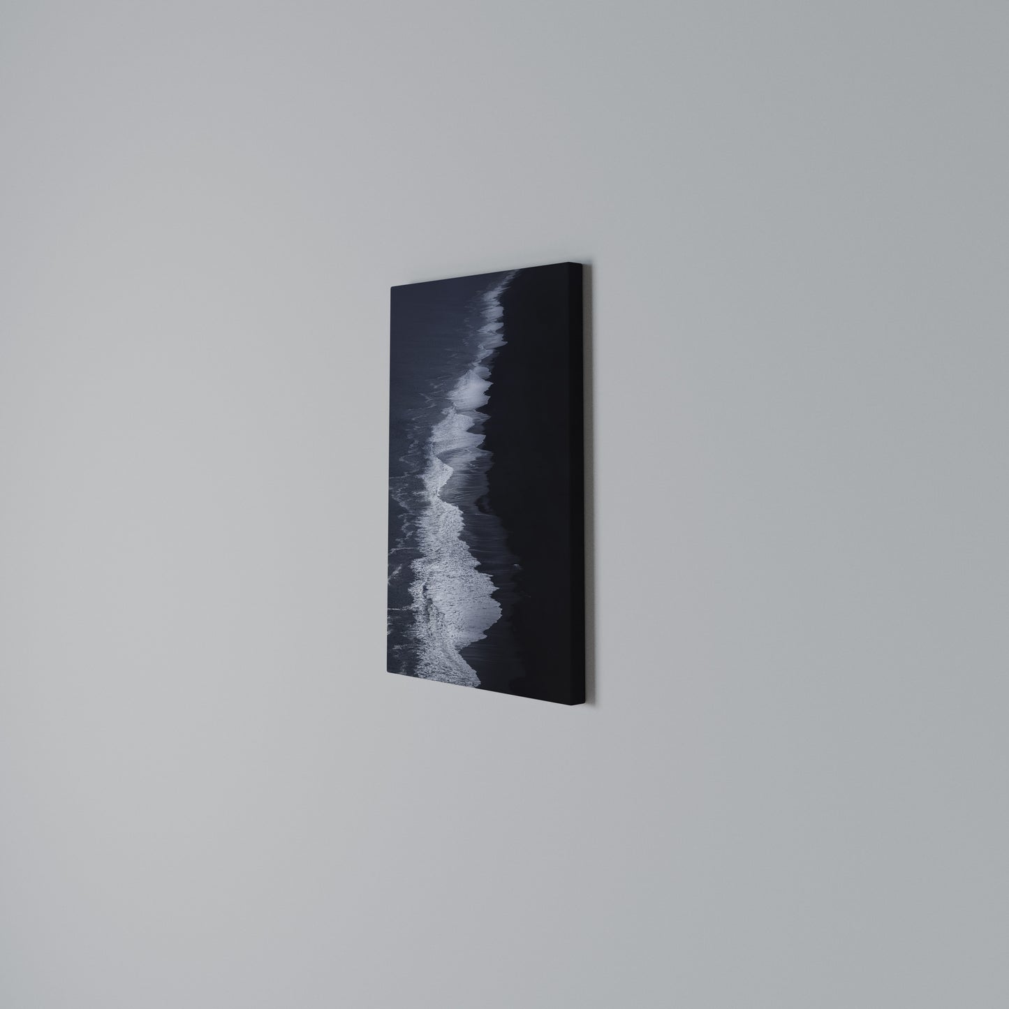 OCEAN'S WHISPER Stampa su Tela Verticale
