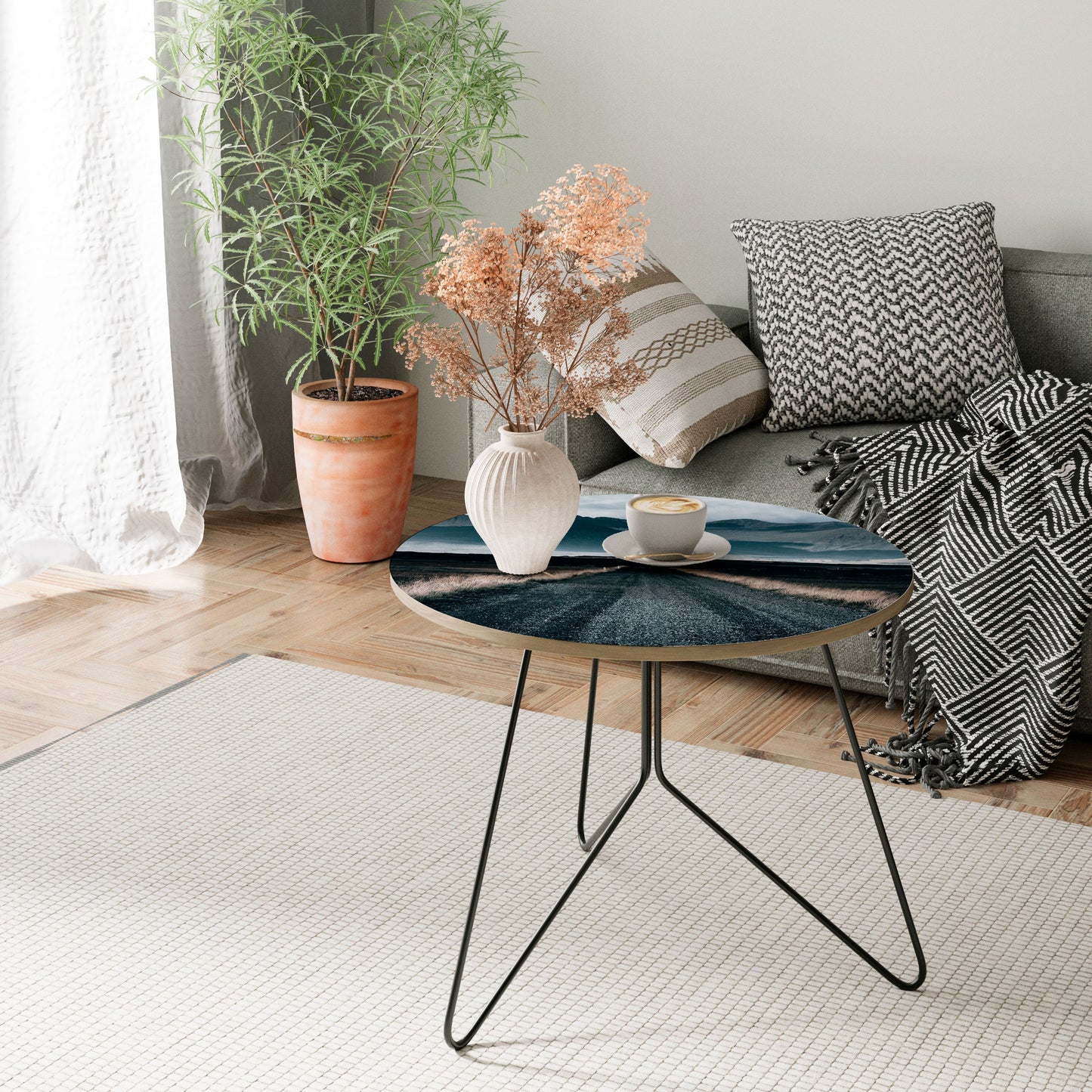 FOGBOUND HEIGHTS Large Coffee Table