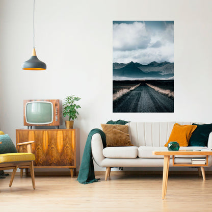 Poster verticale staccabile e attaccabile FOGBOUND HEIGHTS
