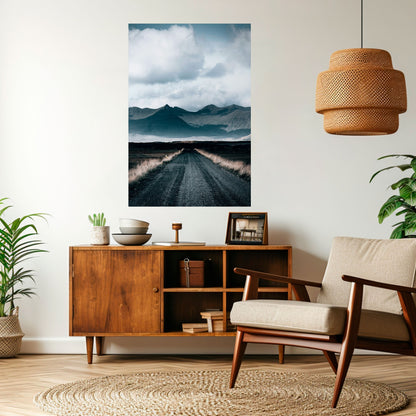 Poster verticale staccabile e attaccabile FOGBOUND HEIGHTS