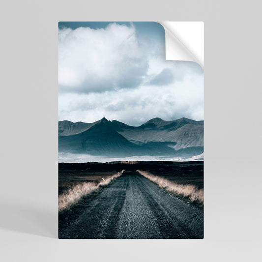 Poster verticale staccabile e attaccabile FOGBOUND HEIGHTS