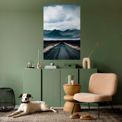 Poster verticale staccabile e attaccabile FOGBOUND HEIGHTS
