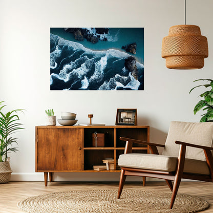 Poster orizzontale staccabile e attaccabile COSTA COSMICA