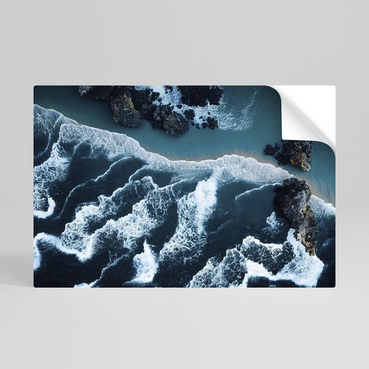 Poster orizzontale staccabile e attaccabile COSTA COSMICA