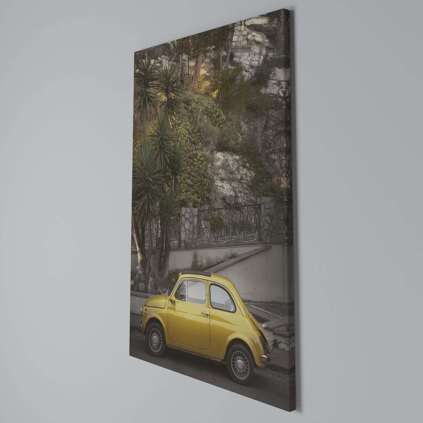 JOYFUL JOURNEY Stampa su Tela Verticale