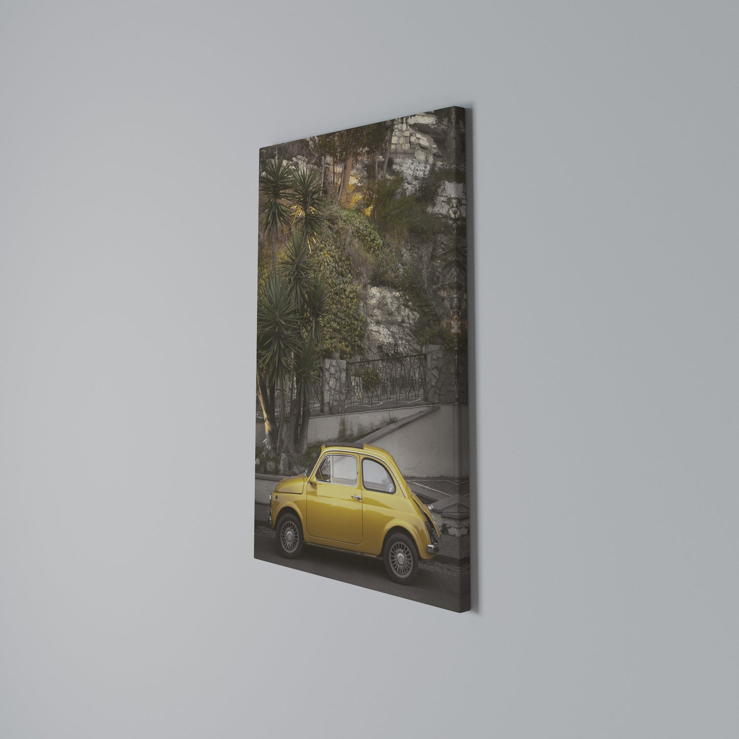 JOYFUL JOURNEY Stampa su Tela Verticale