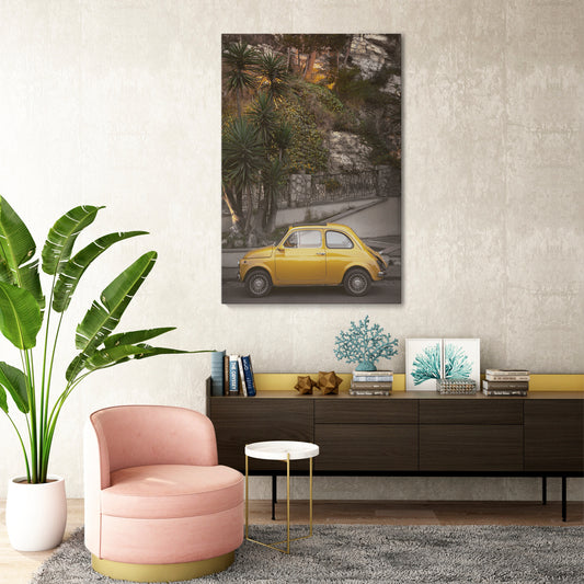 JOYFUL JOURNEY Vertical Canvas Print