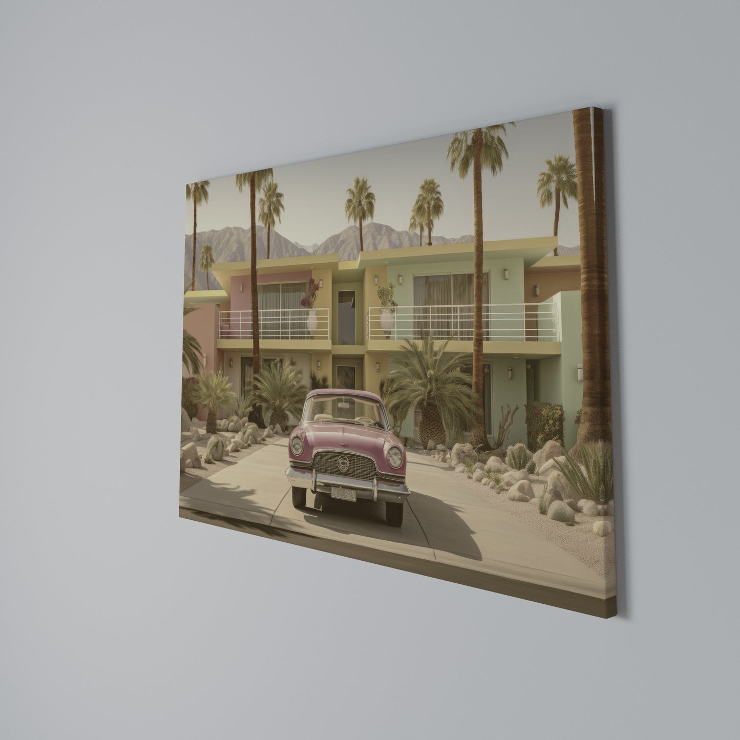 CALIFORNIAN STYLE Stampa su tela orizzontale
