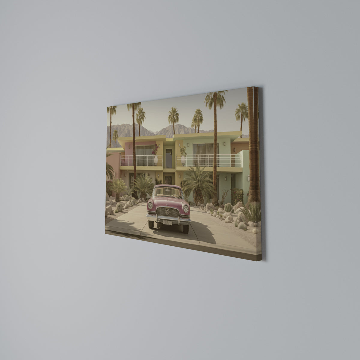 CALIFORNIAN STYLE Stampa su tela orizzontale