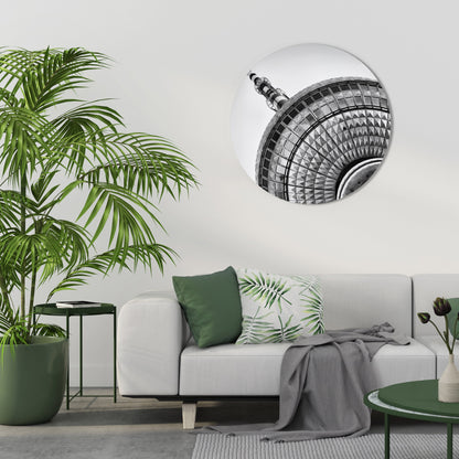 BERLINER FERNSEHTURM Round Wall Art