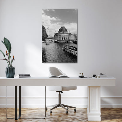 GHOSTS OF HISTORY Vertical Canvas Print