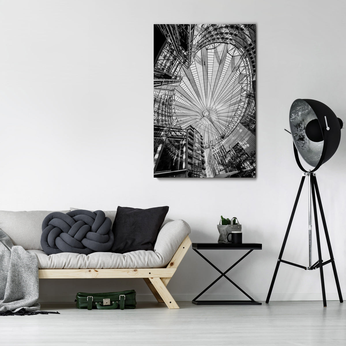 CEILING OF DREAMS Vertical Canvas Print