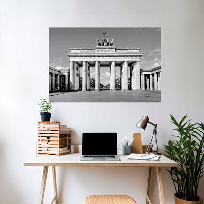 ECHI DELLA STORIA Poster orizzontale staccabile e attaccabile