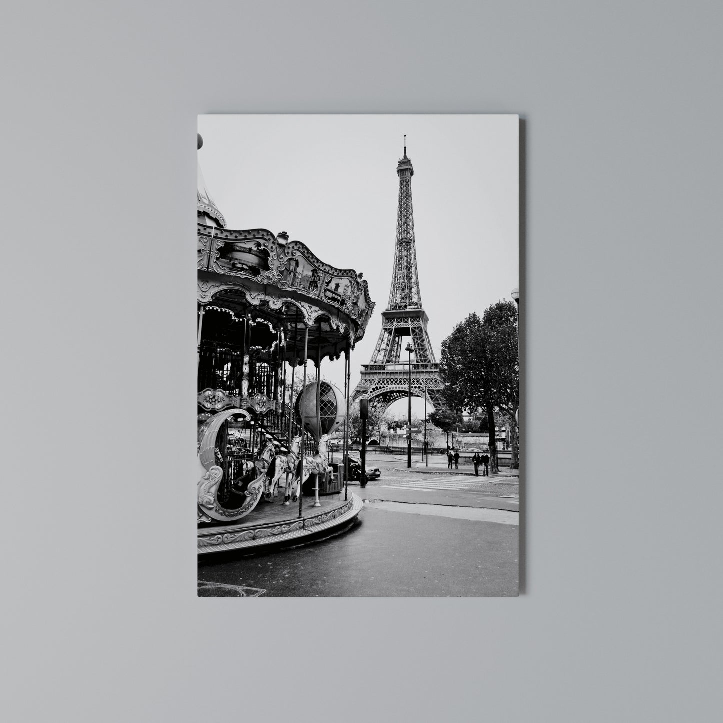 CHARMS OF THE CITY Vertical Canvas Print
