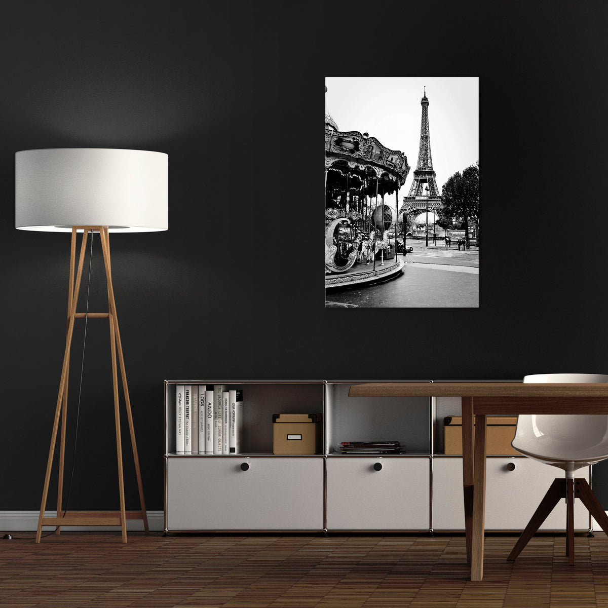 CHARMS OF THE CITY Vertical Canvas Print