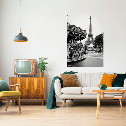 Poster verticale staccabile e attaccabile "CHARMS OF THE CITY"